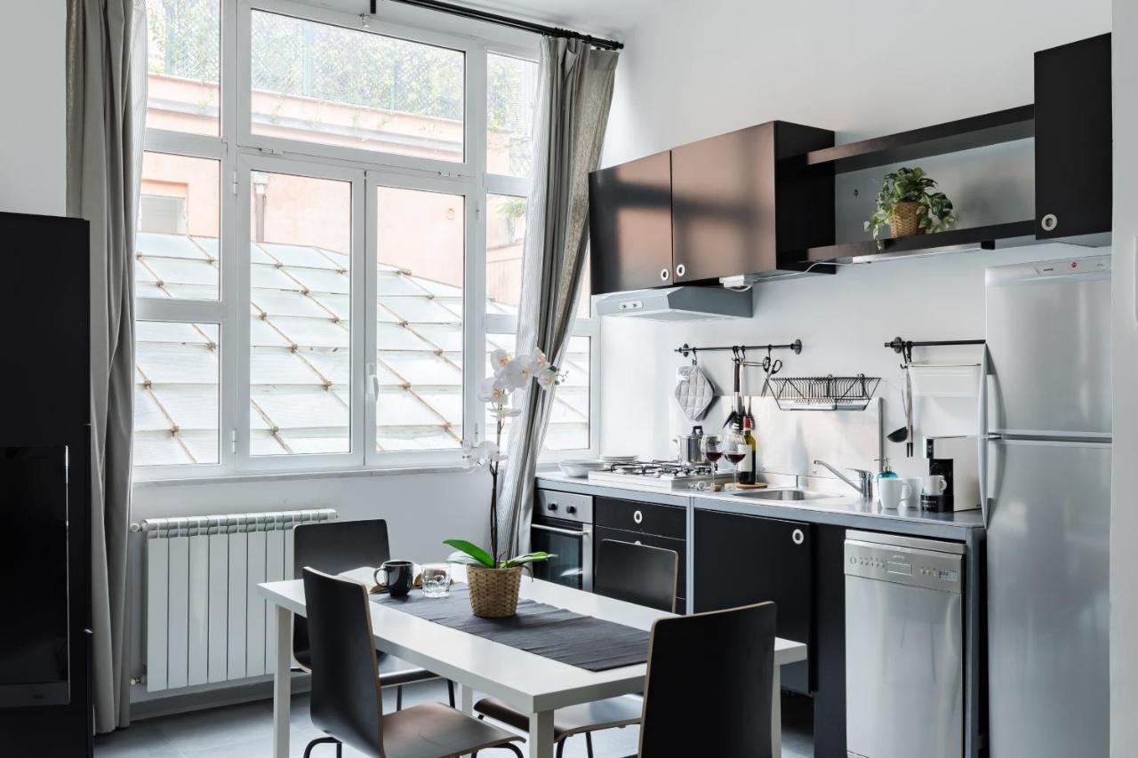 Trevi Fountain Modern Loft Apartment Rome Luaran gambar