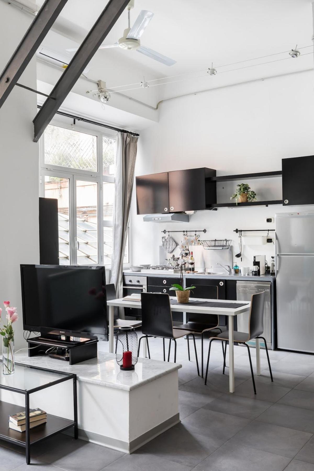 Trevi Fountain Modern Loft Apartment Rome Luaran gambar